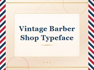 Vintage Barber Shop Typeface - Free Barber Shop Fonts for Classic Designs
